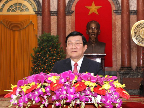  Chủ tịch nước CHXHCN Việt Nam Trương Tấn Sang 