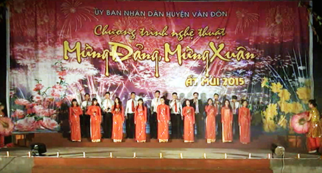 Một màn biểu diễn văn nghệ.