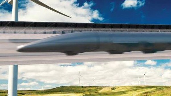Tàu siêu tốc Hyperloop có vận tốc 1.100km/giờ. (Nguồn: Hyperloop Transportation Technologies)