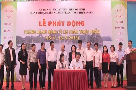 Phát động Tháng hành động vì chất lượng VSATTP năm 2015