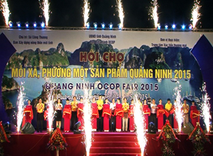 Khai mạc Hội chợ OCOP Quảng Ninh 2015