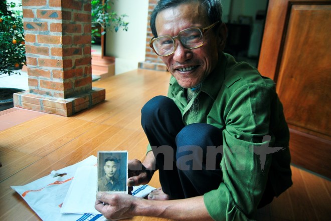 Cựu đặc công nước Phạm Duy Đô. (Ảnh: Võ Phương/Vietnam+)