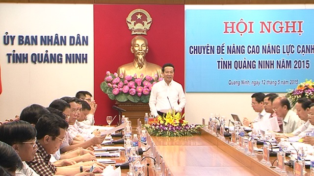 Hội nghị chuyên đề nâng cao năng lực cạnh tranh tỉnh Quảng Ninh năm 2015