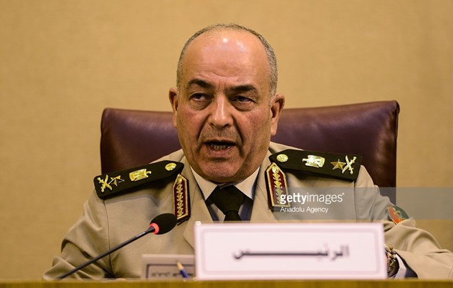  Tổng tham mưu trưởng quân đội Ai Cập, Trung tướng Mahmoud Hegazy. (Nguồn: Getty)