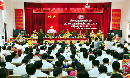 Đại hội Đảng bộ huyện Tiên Yên lần thứ XXIV
