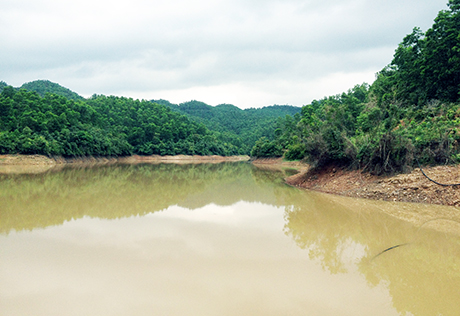Công trình hồ Đá Lạn đảm bảo tưới tiêu cho 60ha đất canh tác nông nghiệp của xã Tiên Lãng (huyện Tiên Yên).