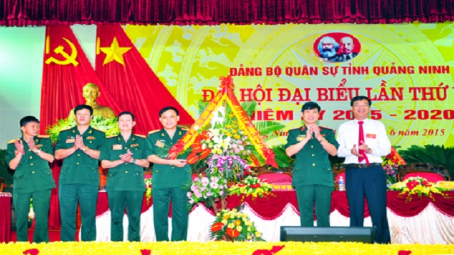 Khai mạc Đại hội Đại biểu Đảng bộ Quân sự tỉnh lần thứ VII