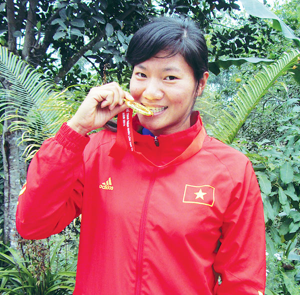 VĐV Vũ Thị Linh.