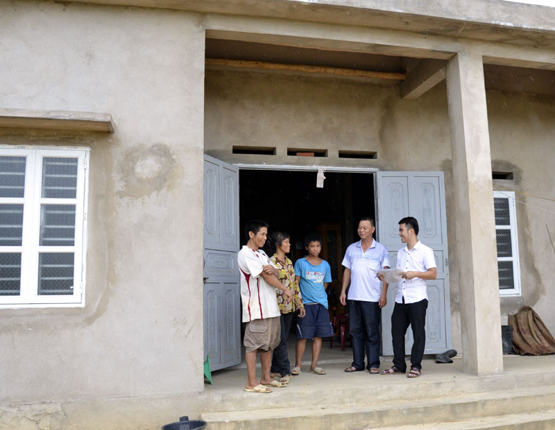 Nhờ được hỗ trợ, gia đình anh Lục Văn Bình, thôn Làng Mô, xã Đồn Đạc đã được ở trong căn nhà kiên cố và vươn lên thoát nghèo.