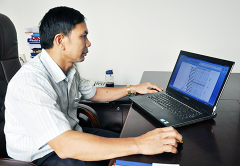 Kỹ sư Phạm Văn Huyên, Giám đốc Trung tâm Cấp cứu mỏ - Vinacomin, tác giả giải pháp xử lý than cháy nội sinh trong hầm lò.