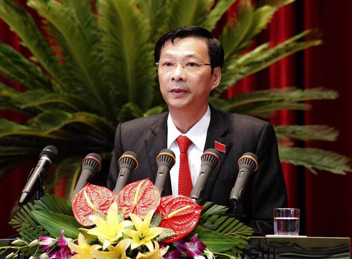 Đồng chí Nguyễn Văn Đọc, Bí thư Tỉnh ủy, Chủ tịch HĐND tỉnh phát biểu khai mạc Kỳ họp.