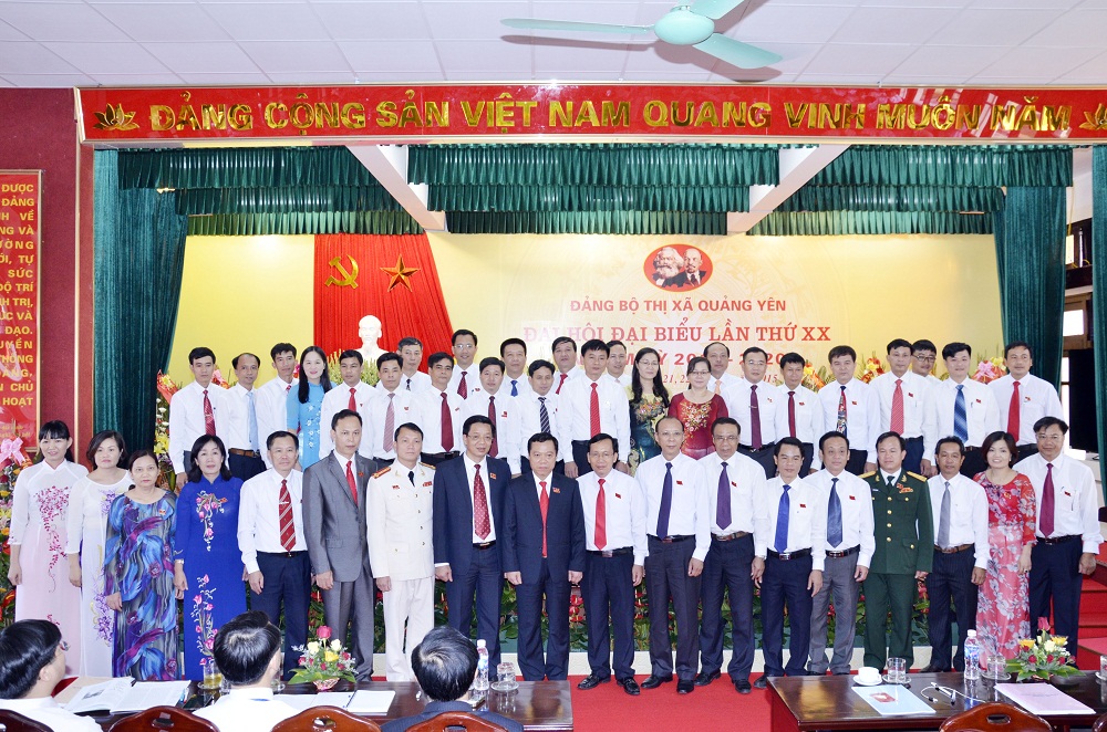 Đại hội đại biểu Đảng bộ TX Quảng Yên nhiệm kỳ 2015-2020 thành công tốt đẹp