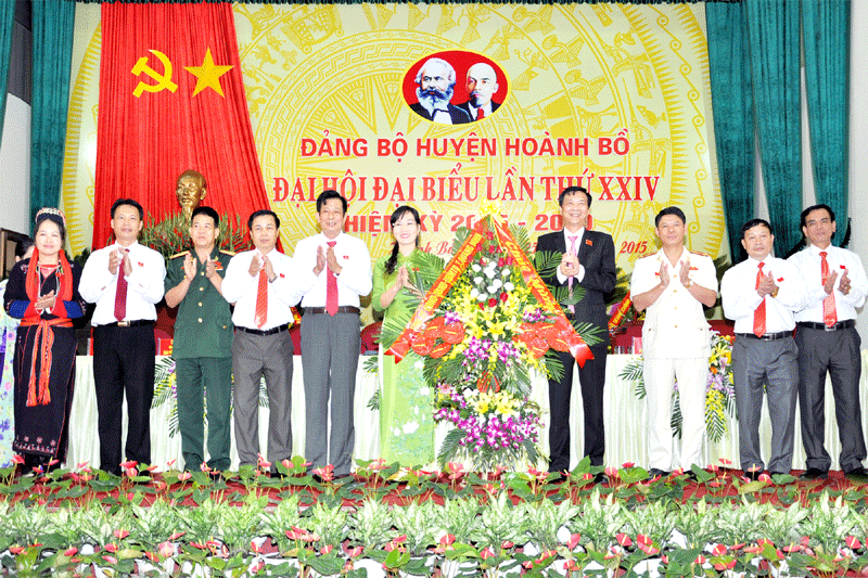 Những dấu ấn tại Đại hội đại biểu Đảng bộ huyện Hoành Bồ lần thứ XXIV, nhiệm kỳ 2015-2020