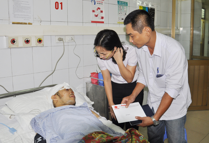 Báo Hà Nội Mới chia sẻ với gia đình có người thiệt mạng do mưa lũ tại Quảng Ninh