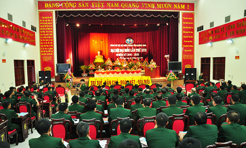 Đại hội Đại biểu Đảng bộ BĐBP tỉnh lần thứ XVII