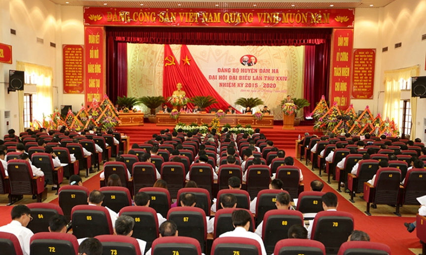 Đại hội đại biểu Đảng bộ huyện Đầm Hà lần thứ XXIV