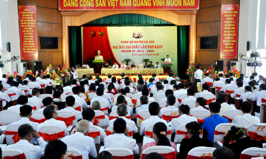 Đại hội Đại biểu Đảng bộ huyện Ba Chẽ lần thứ XXIV