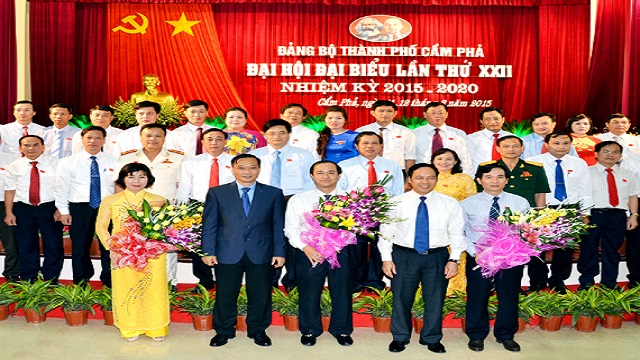 Đại hội đại biểu Đảng bộ TP Cẩm Phả lần thứ XXII thành công tốt đẹp