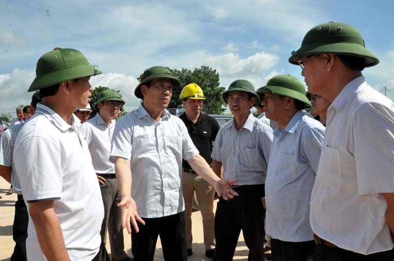 Ban Chỉ đạo "Chiến dịch Quang Trung" kiểm tra tiến độ các dự án trọng điểm tại KKT Vân Đồn