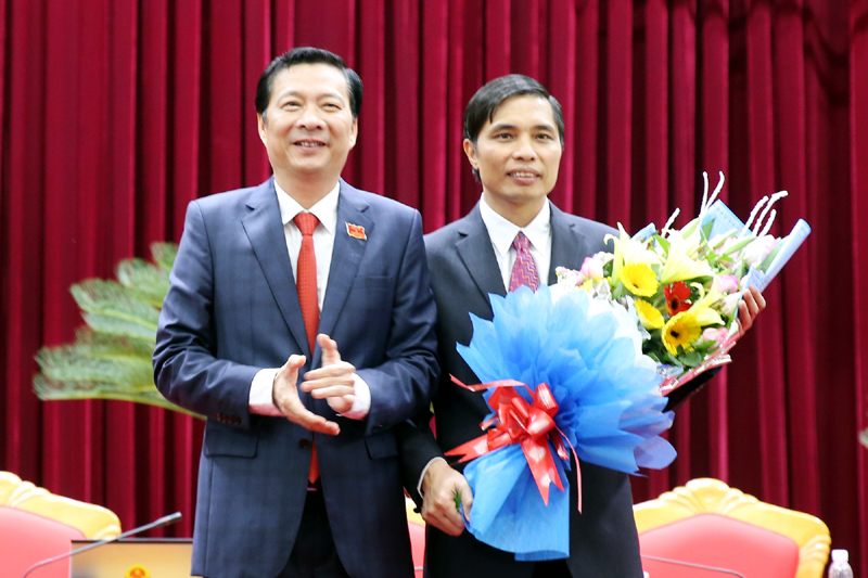 Đồng chí Vũ Văn Diện được bầu giữ chức vụ Phó Chủ tịch UBND tỉnh