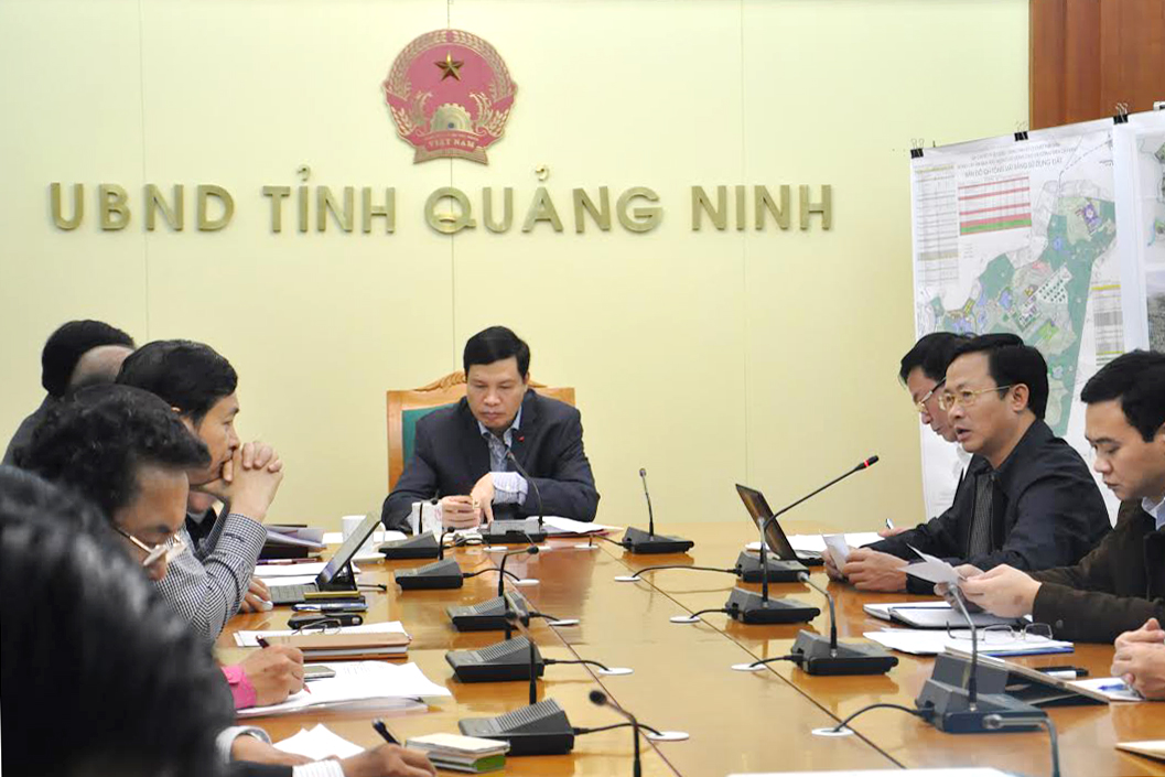 Chủ tịch UBND tỉnh Nguyễn Đức Long chủ trì cuộc họp