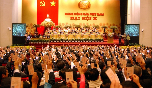 Ban Chấp hành Trung ương Đảng Cộng sản Việt Nam khóa X. Ảnh tư liệu