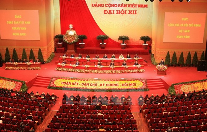 Lễ khai mạc Đại hội đại biểu toàn quốc lần thứ XII của Đảng Cộng sản Việt Nam. (Nguồn: TTXVN)
