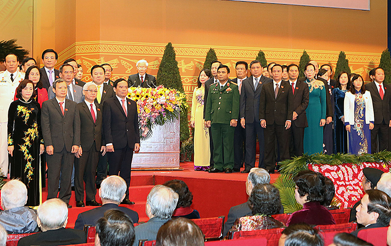 Bài phát biểu của Tổng Bí thư Nguyễn Phú Trọng tại lễ ra mắt BCH Trung ương khoá XII