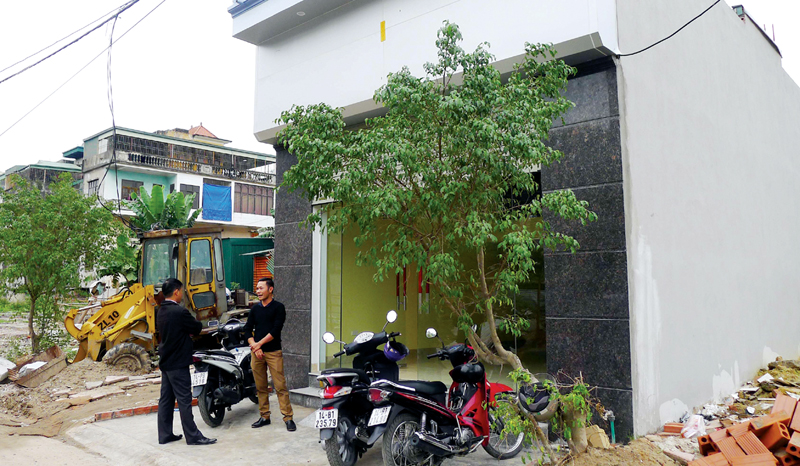 Ngôi nhà của anh Cao Tiến Vỹ, phường Cao Thắng, TP Hạ Long được Tập đoàn Sun Group hỗ trợ xây dựng đã hoàn thành và bàn giao cho gia đình anh đón Tết.