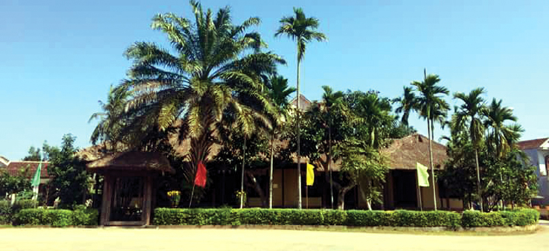 Toàn cảnh ngôi nhà cố Thủ tướng Phạm Văn Đồng.