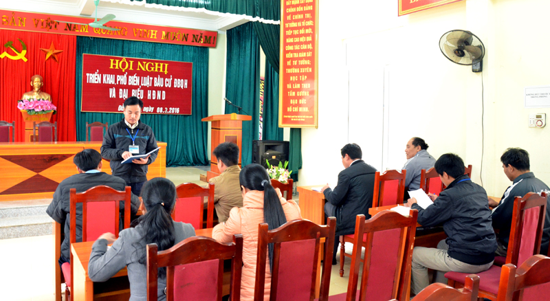Huyện Bình Liêu: Đảm bảo mọi điều kiện cho cuộc bầu cử thành công