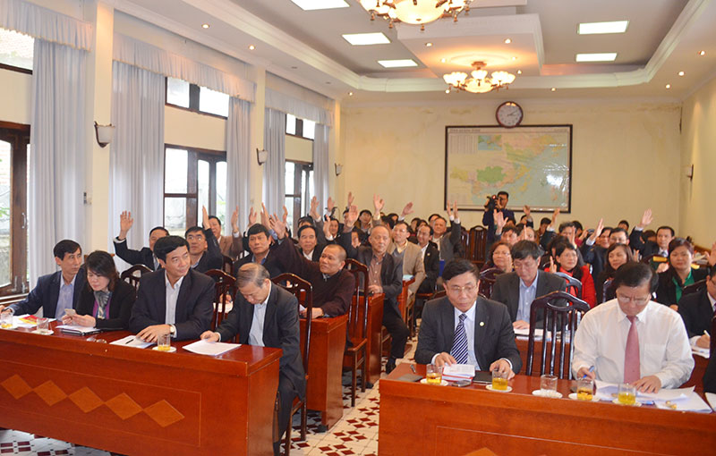Hội nghị hiệp thương lần thứ 2 bầu cử Đại biểu Quốc hội khóa XIV, nhiệm kỳ 2016-2021