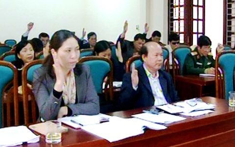Các địa phương tổ chức hội nghị hiệp thương lần 2 bầu cử đại biểu HĐND nhiệm kỳ 2016 – 2021