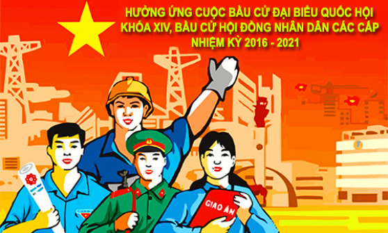Bầu cử đại biểu Quốc hội khóa XIV và đại biểu HĐND các cấp nhiệm kỳ 2016-2021
