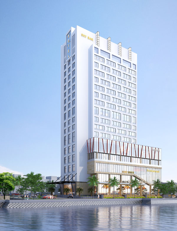 Trung tâm Dịch vụ thương mại văn hóa thể thao thành phố do Công ty TNHH Đức Phú đầu tư có tổng mức đầu tư trên 300 tỷ đồng, được coi là “nóc nhà” của thành phố với điểm nhấn là toà nhà trung tâm 18 tầng.