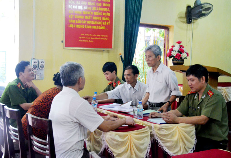 Công an TX Quảng Yên: Đảm bảo an toàn tuyệt đối ngày bầu cử