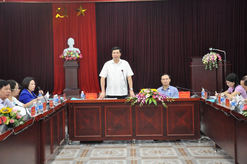Chủ tịch UBND tỉnh Nguyễn Đức Long yêu cầu các cơ quan chức năng cần tăng cường thanh tra, kiểm tra về việc thực hiện Luật lao động, chế độ chính sách đối với người lao động.
