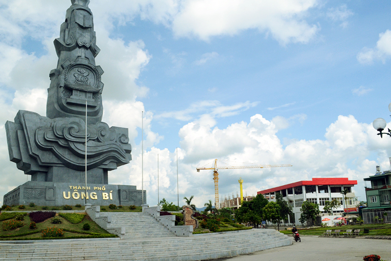 Tuyến phố đi bộ Uông Bí sẽ đi qua khu vực công trình biểu tượng của thành phố.