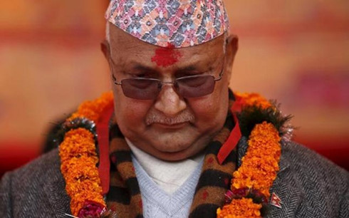 Thủ tướng Nepal Khadga Prasad Oli. (ảnh: Reuters).