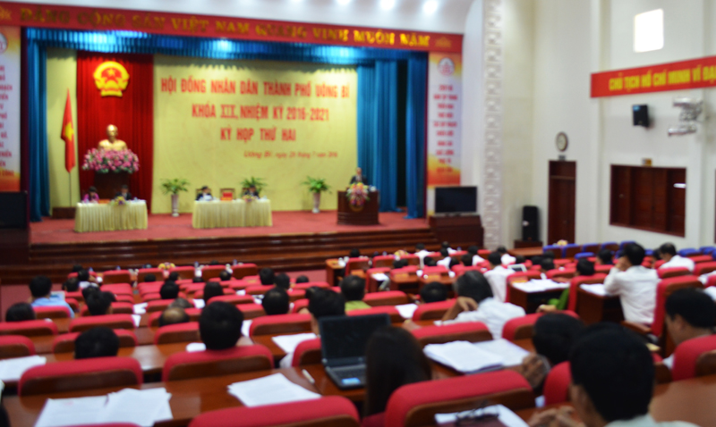 Kỳ họp thứ 2 HĐND thành phố Uông Bí khóa 19