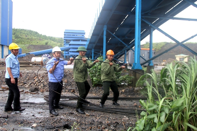 Than Hà Lầm chủ động phòng chống bão số 3