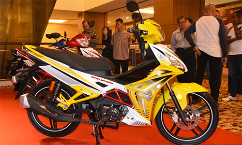 SYM Sport Raider 125i giá 1.400 USD tại Malaysia.