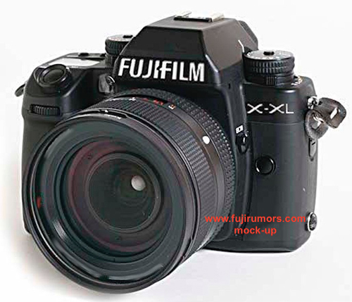 Ảnh được cho là chiếc camera sắp ra mắt của Fujifilm.