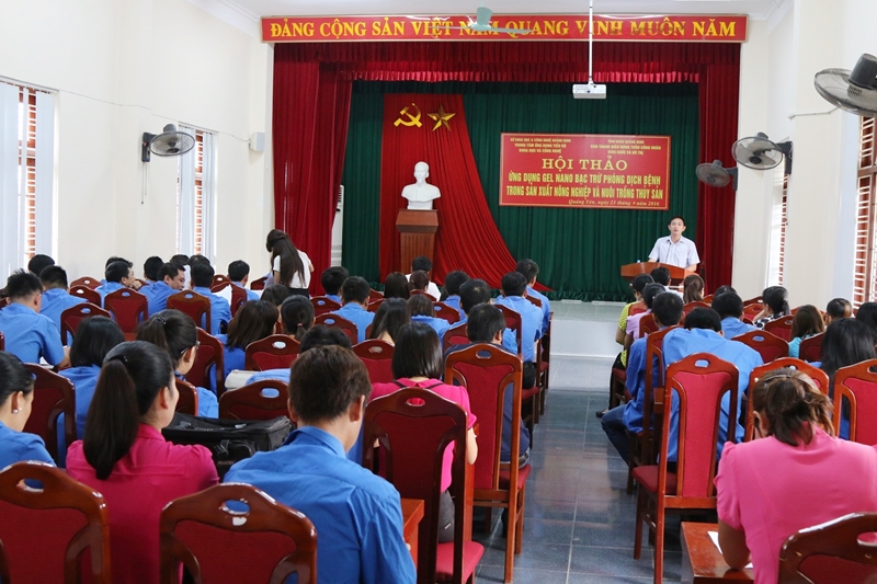 Khai mạc lớp tập huấn chuyển giao khoa học công nghệ năm 2016 tại TX Quảng Yên