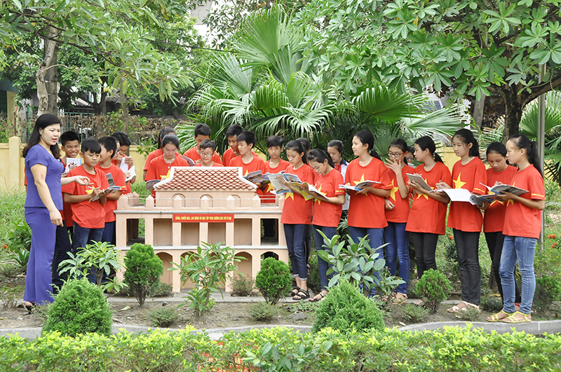 Đông Triều: Hiệu quả từ mô hình học tập "Vườn lịch sử"