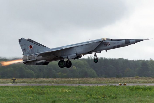Tiêm kích Mig-25 Foxbat của Liên Xô. Ảnh: RBTH