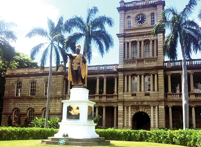 Cung điện Hoàng gia Hawaii.