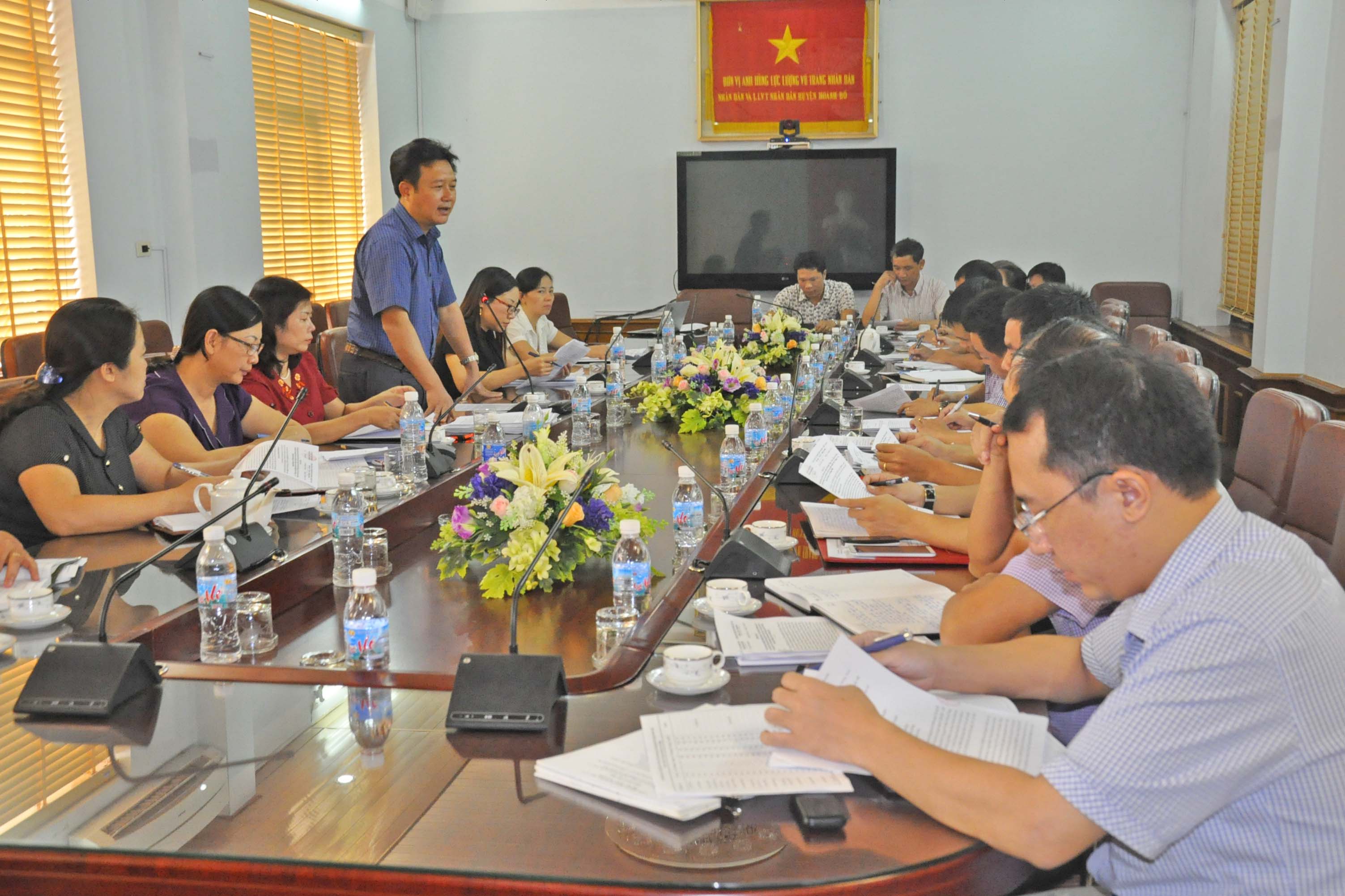 Đoàn Giám sát của Thường trực HĐND tỉnh làm việc với UBND huyện Hoành Bồ về giải quyết KNTC liên quan đến một số dự án đang triển khai trên địa bàn
