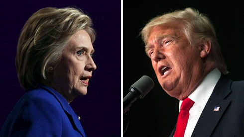 Hai ứng cử viên Tổng thống Mỹ: Cựu Ngoại trưởng Hilary Clinton (trái) và tỷ phú Donald Trump. (ảnh: Getty).