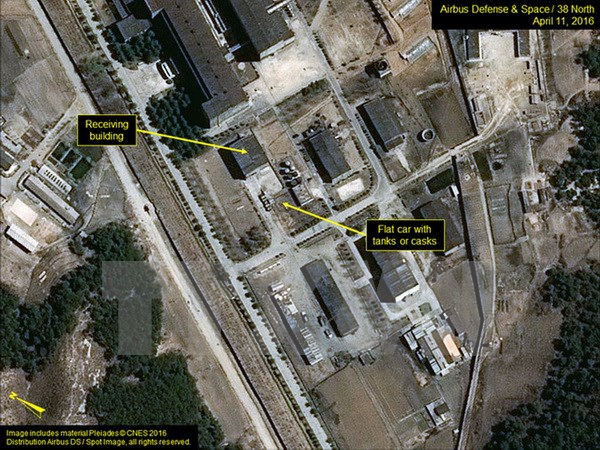 Phòng thí nghiệm được Triều Tiên sử dụng để chia tách plutonium từ chất thải của một lò phản ứng hạt nhân. (Nguồn: AP/TTXVN)